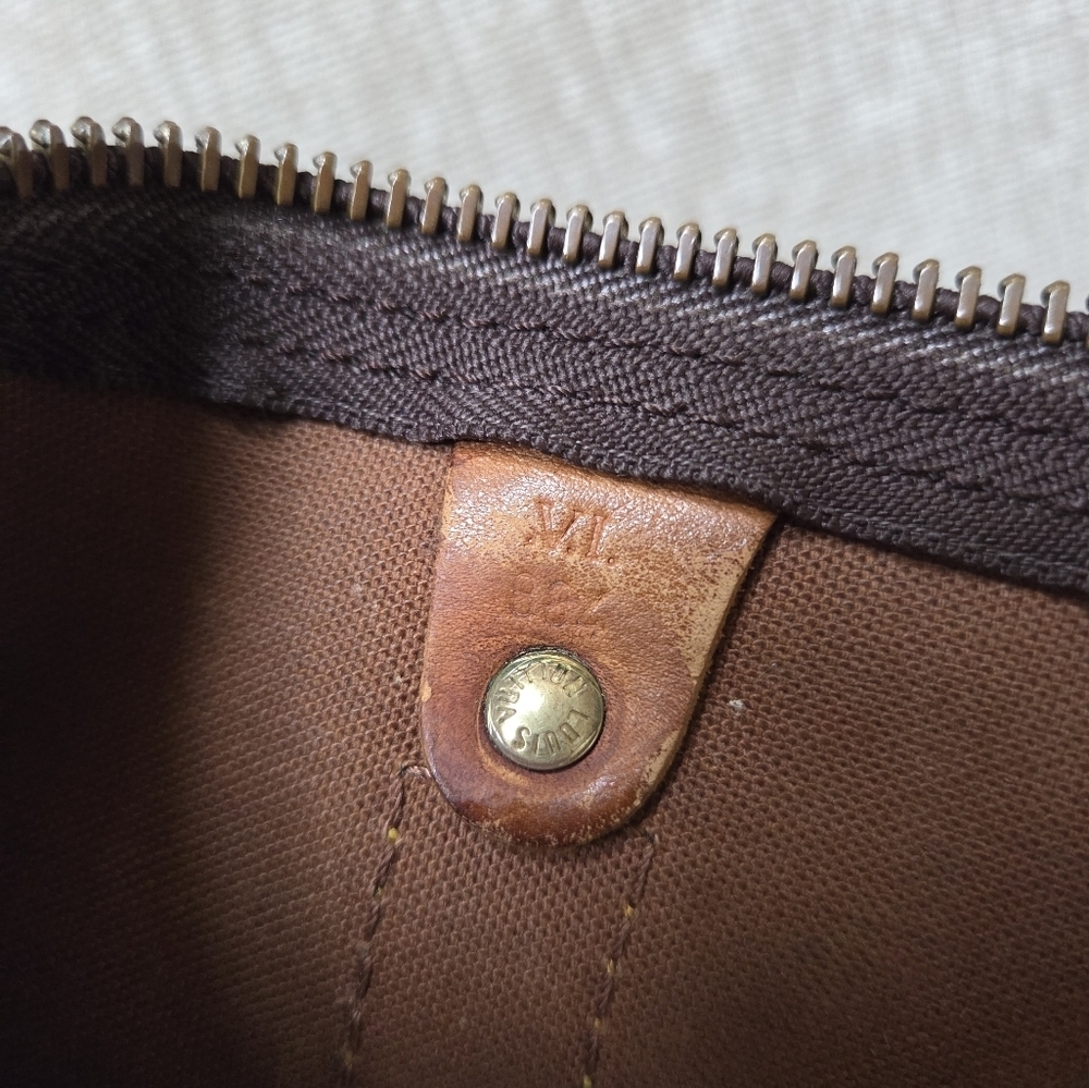 Louis Vuitton Keepall Bandouliere 45 Monogram Canvas Duffel Bag Authentic - Picture 14 of 14